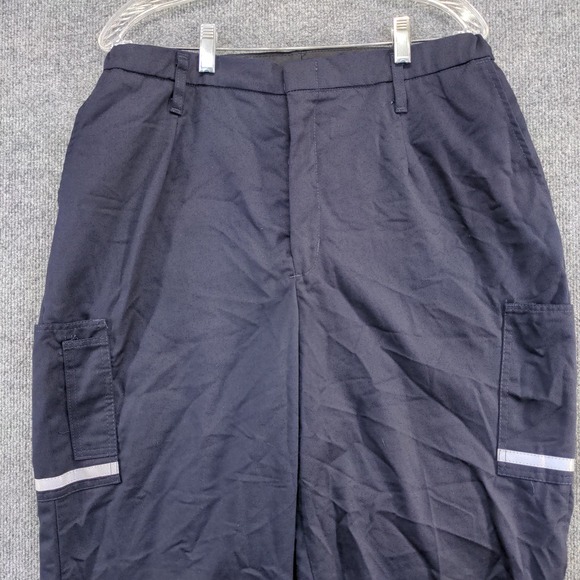 FedEx Stan Herman Women's VF Imagewear Reflective Pants Blue Size 16R 32x32 - Picture 7 of 11